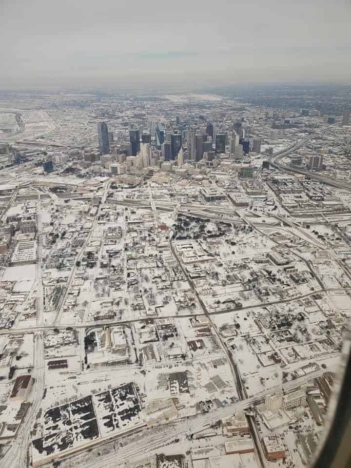 Freeze in Dallas, Texas